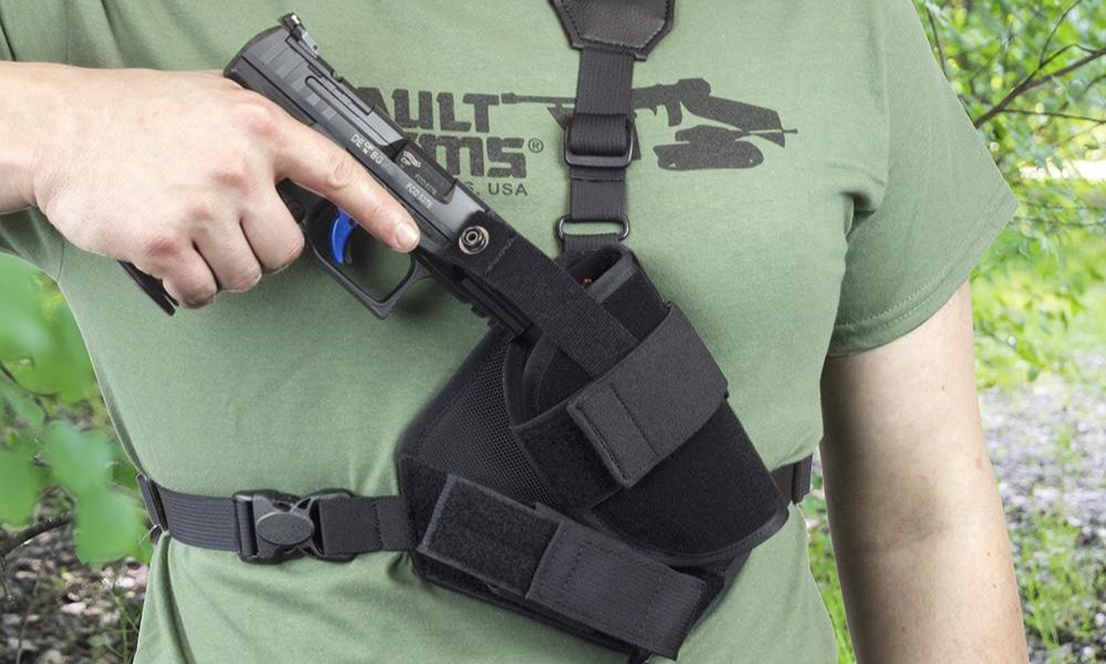 Pros and Cons of Using a Shoulder Firearm Holster