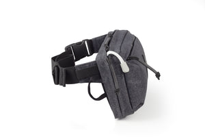 Hip Gunner Concealed Carry Waist Pack - Secure and Comfortable Holster Bag with rip cords shown for instant access.