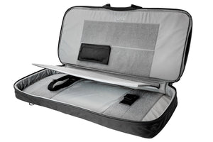 Interior shot of discreet rifle case for FN P90/PS90.