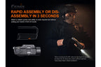 Fenix GL19R Rechargeable Tactical Light - 1200 Lumens