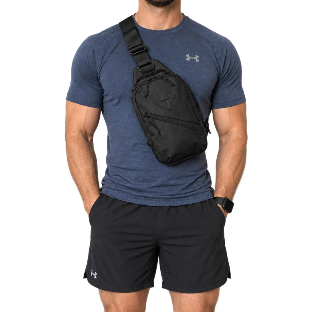 Sentinel CCW Sling Pack on model