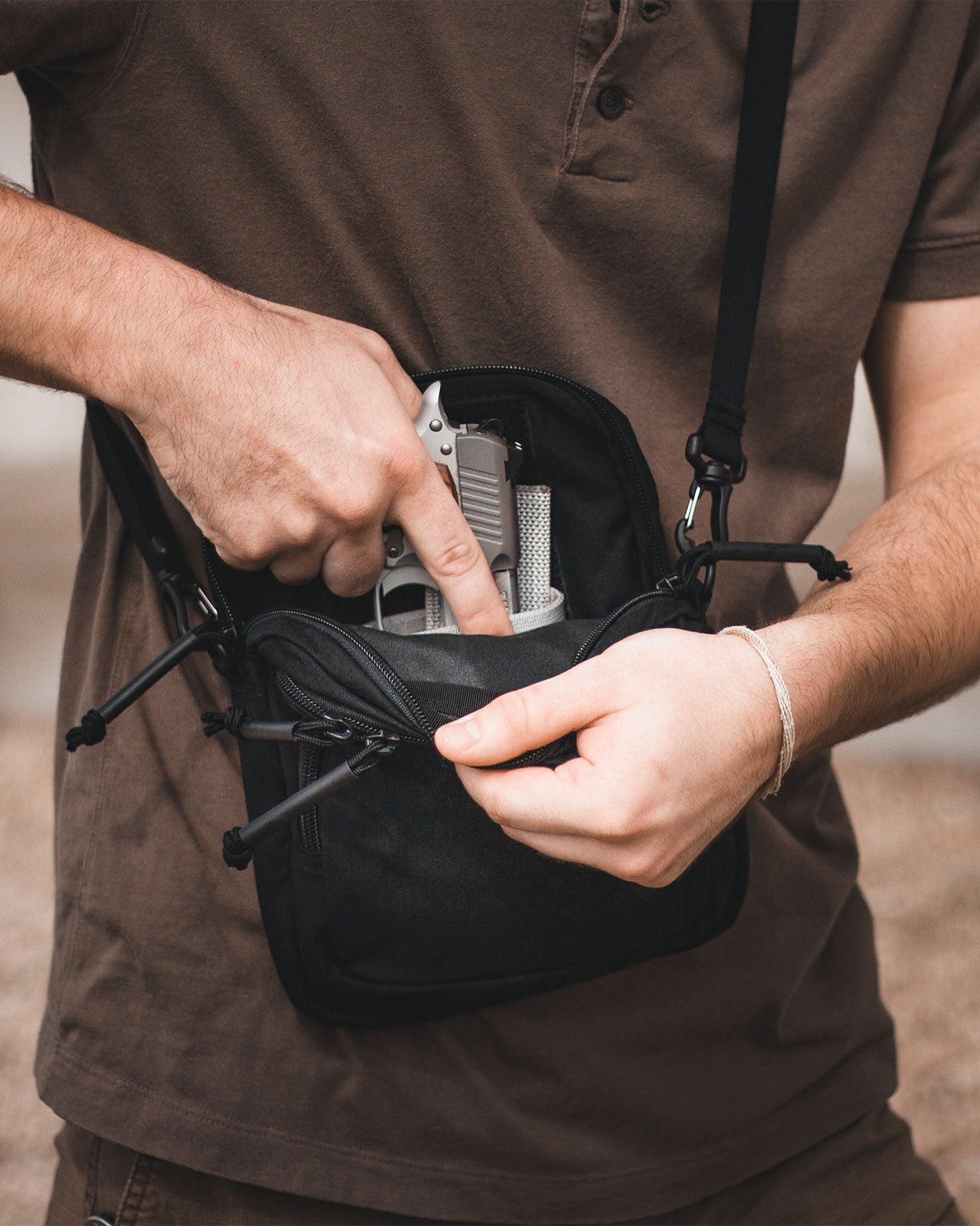 Avenger gun pack with Kimber quick draw