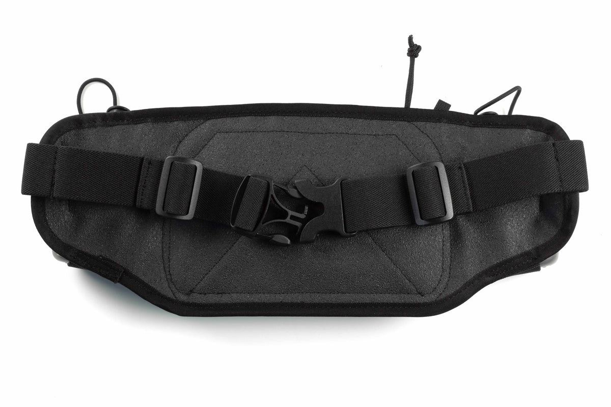 Marathon CCW Runner's pack with non-slip backing helps eliminate bounce.