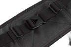 Running pack with heavy duty buckle and nonslip backing