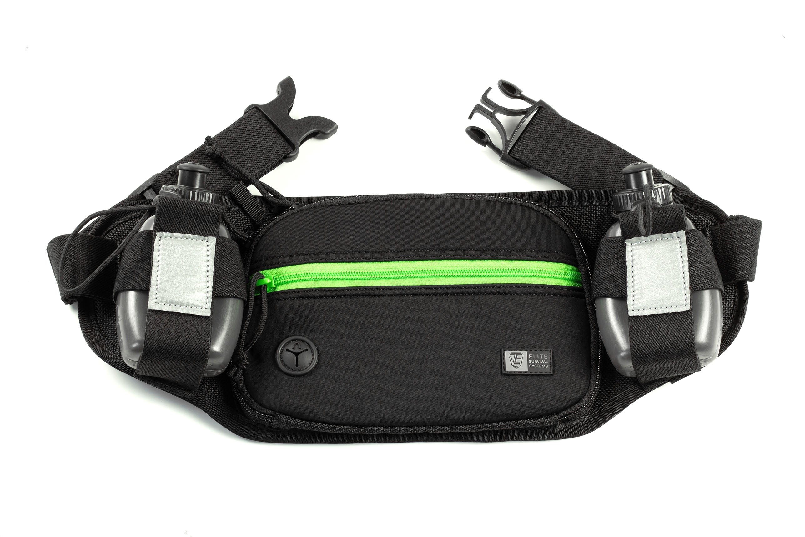 Marathon CCW Runner's Gun Pack shown with green zipper.