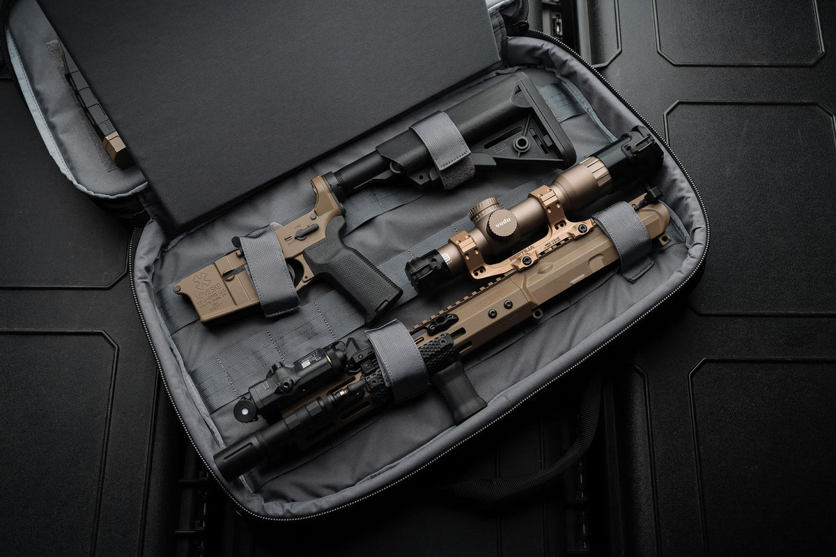 Covert Operations Discreet Rifle Case with Rifle
