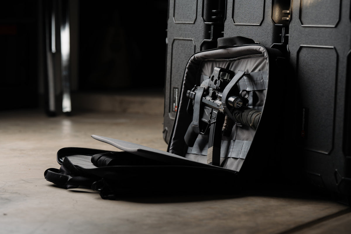 Covert Operations Discreet Rifle Case with Rifle