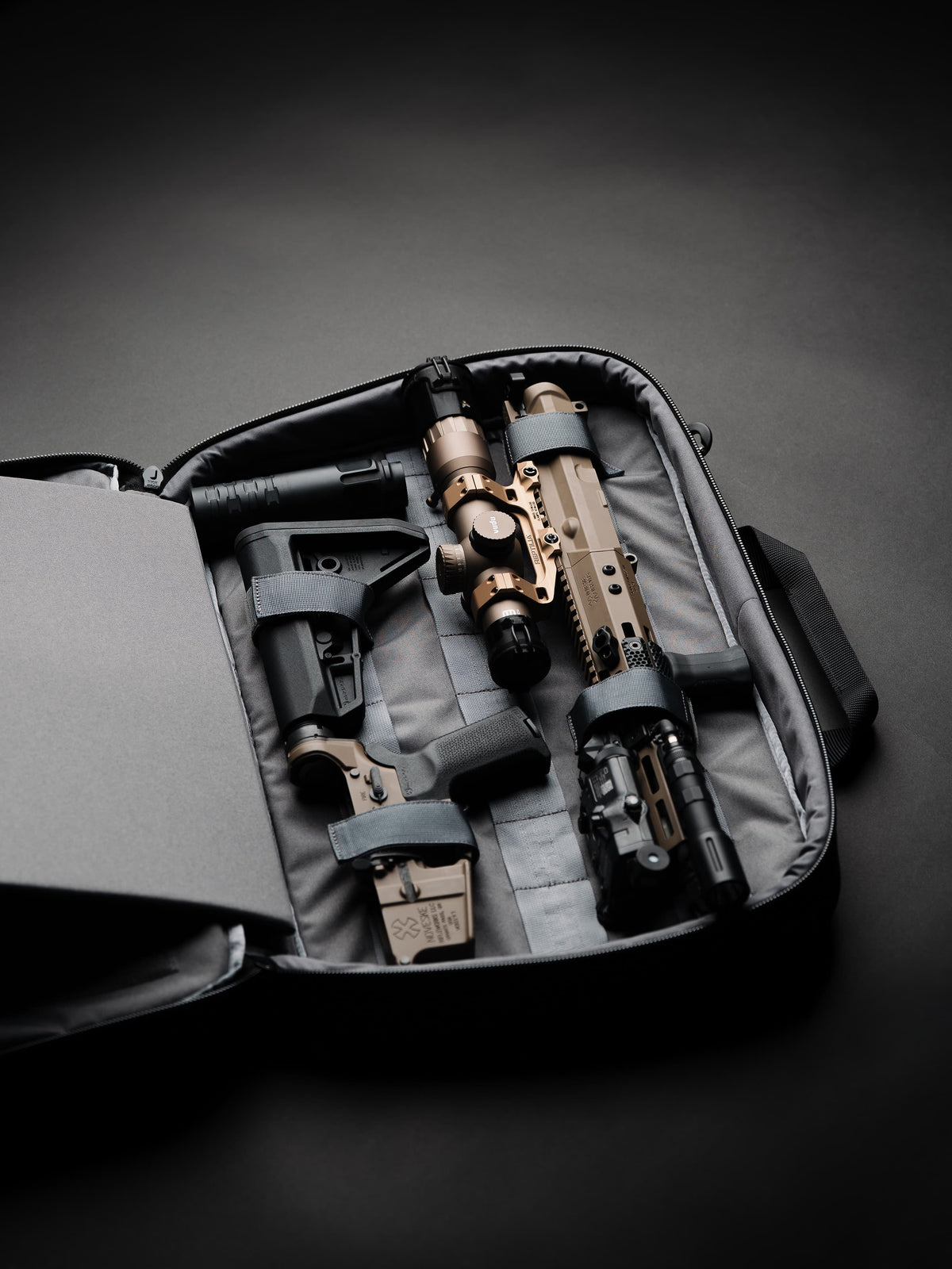 Covert Operations Discreet Rifle Case with Rifle