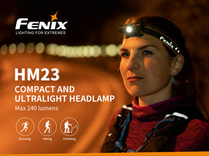 Fenix HM23 Compact Hiking and Running Headlamp