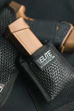 Mainstay non-slip magazine pouch for single or double stack magazine