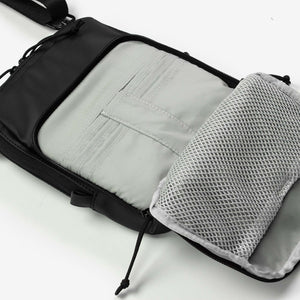 Close up of wallet/accessory compartment