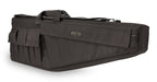 Black tactical rifle bag for H&K USC Carbine with a visible brand logo on a white background
