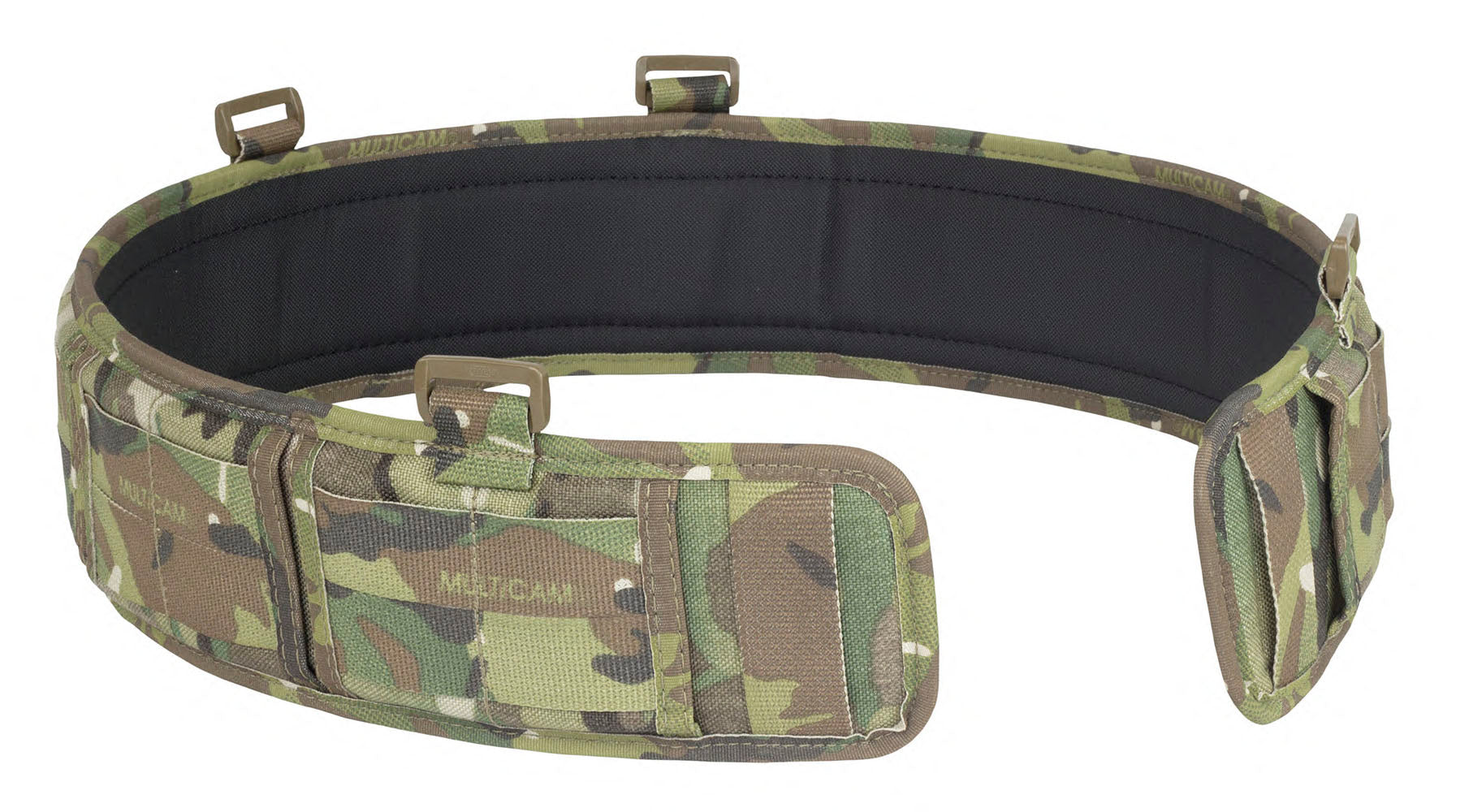 Battle Belt MOLLE Pistol Belt Padded Tactical Duty Belt for Law Enforcement