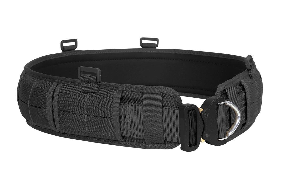 Black Battle Belt with Cobra Inner Belt