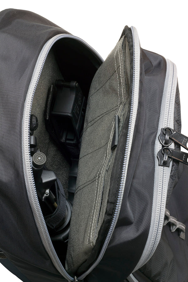 Discreet Rifle Backpack With Handgun Compartment