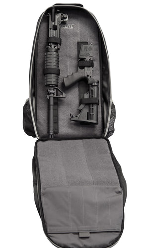 STEALTH - Covert Operations Rifle Backpack rifle compartment with tie down system for rifle