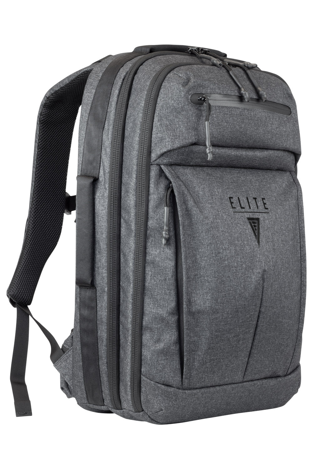 Stealth SBR Backpack in Heather Gray color with matching trim.