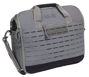 CCW messenger bag in wolf gray color, exterior image