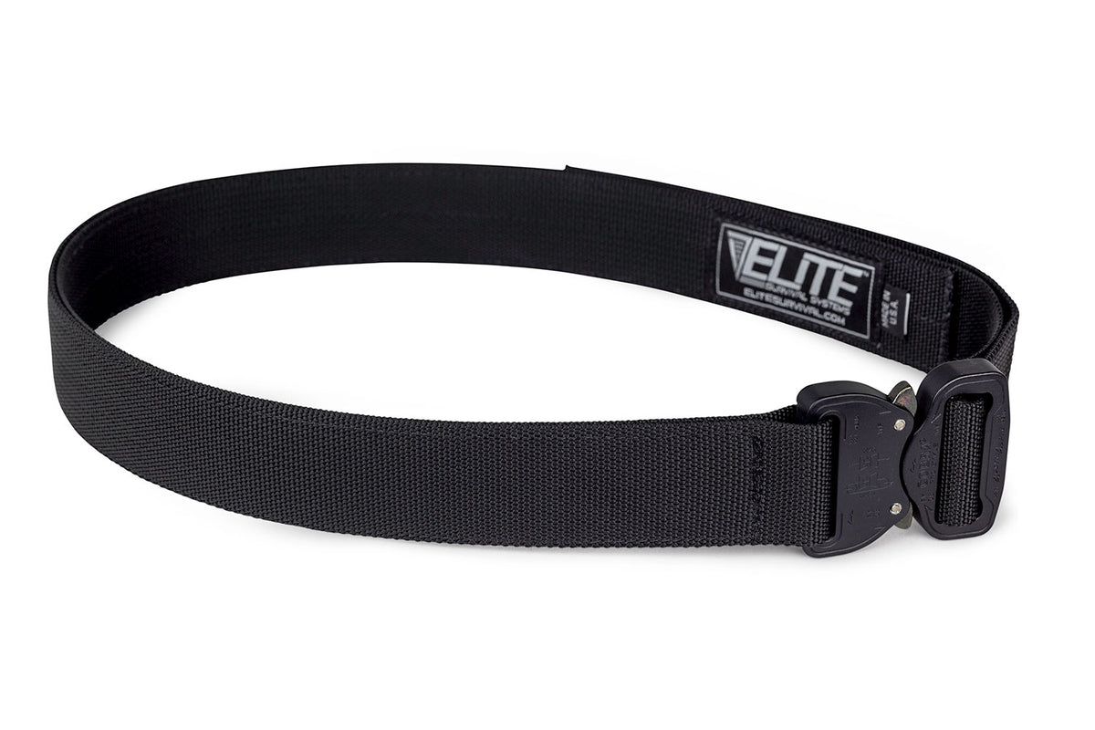 Cobra Shooter's Belt shown in black color