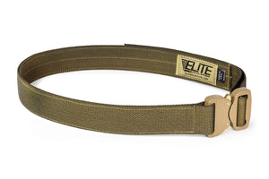 Redline K-9 MaxTac Service ID Collar With Cobra Buckle - Coyote Brown