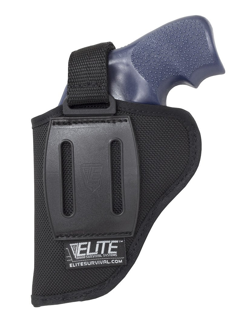 Duratek Belt Holster, back side with belt loop panel shown.
