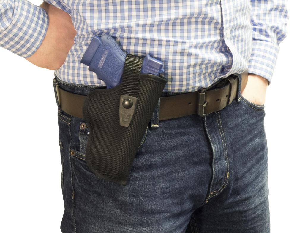 Duratek Belt Holster on model.