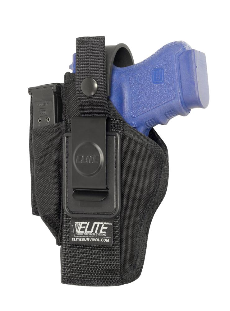 Holster with extra clip deals holder