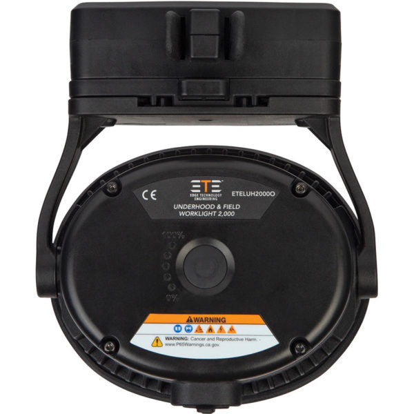 Under Hood Light, Bar and Bracket, 2000 Lumens, Rechargeable
