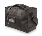 Deluxe Overnight Bag, back side pictured with identification holder.
