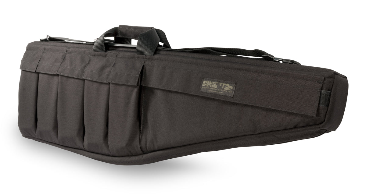 Assault systems rifle case, black, size 6