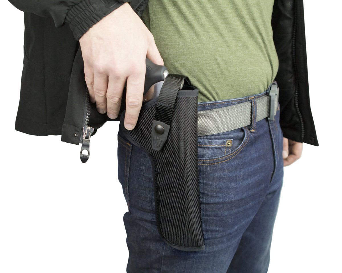 Duratek Belt Holster shown on belt.
