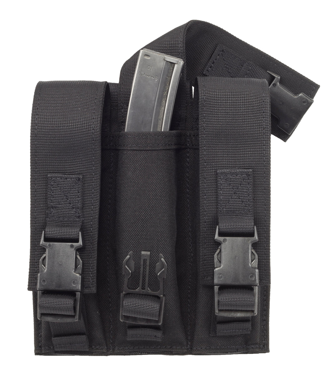 MP5 / 9mm MOLLE Stick Mag Pouch, Triple