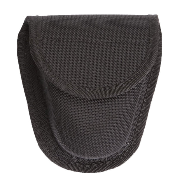Depring Tactical Single Handcuff Pouch – Nylon Molde, Belt-Mounted Security Case – Black