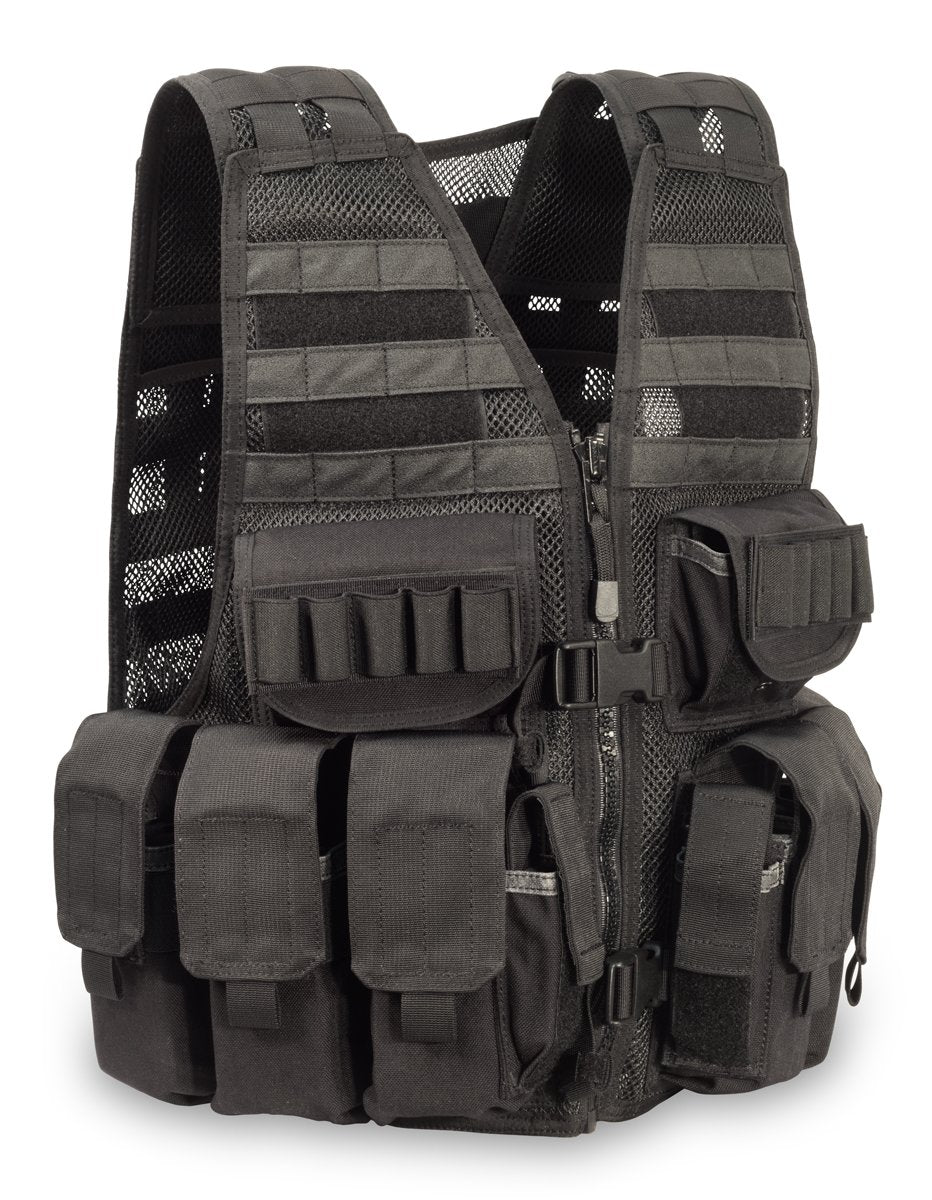 Amazoncom  Condor Modular Vest Black  Tactical Vests  Sports   Outdoors