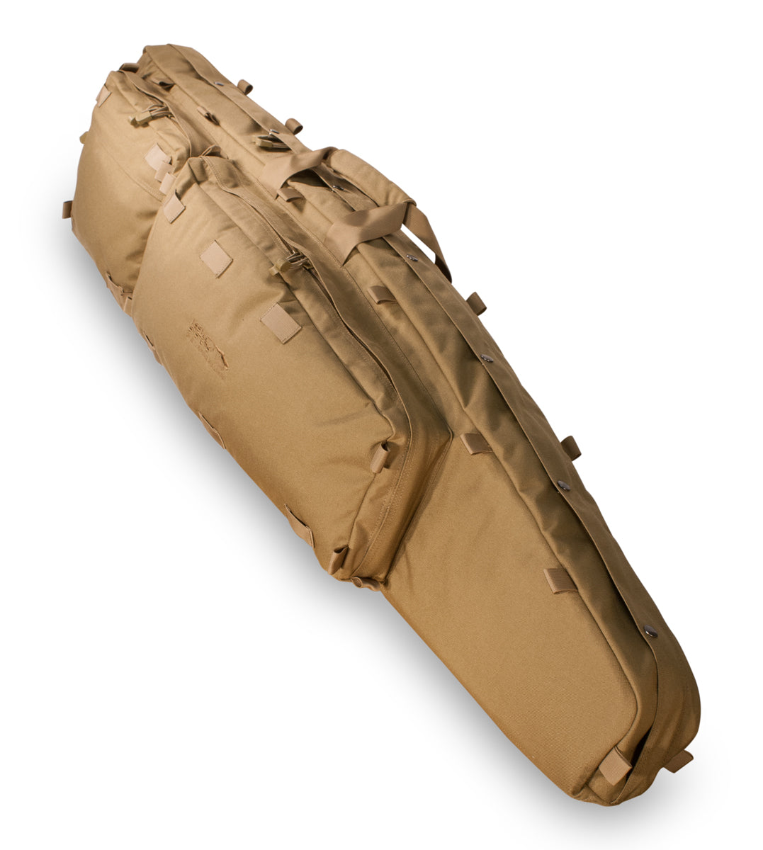 Coyote drag bag with closed cell padding and backpack strap carry.