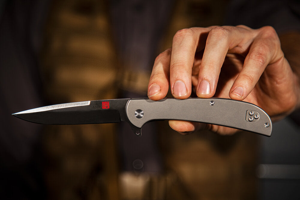 Al Mar Knives Ultralight Titanium Series, Eagle, 4"